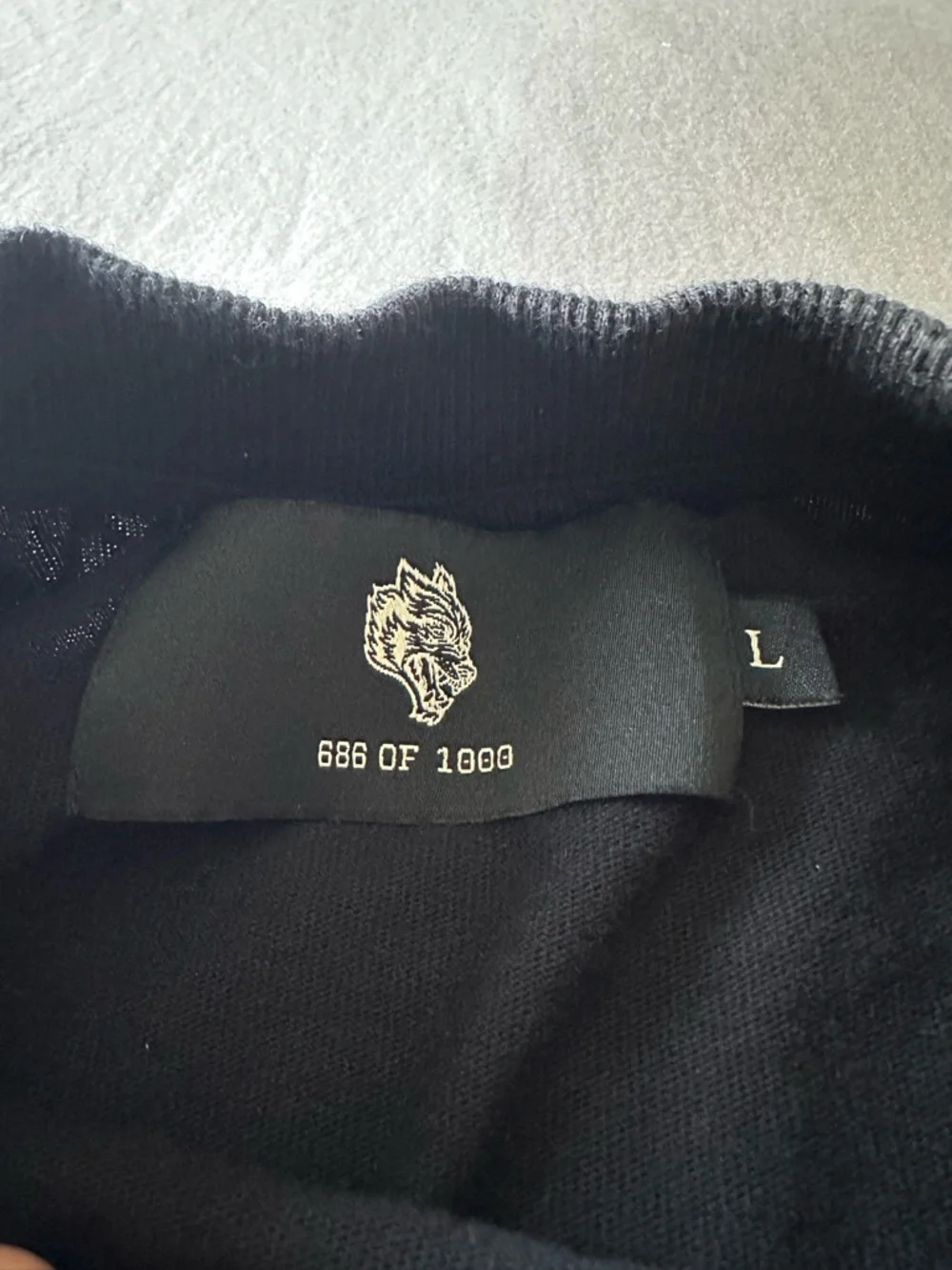 Mens Darc Sport Surrounded By Family "Premium" Oversized Tee - Black Size Large - Picture 3 of 5